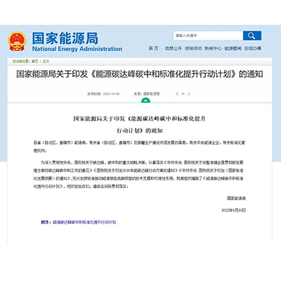 最新！国家能源局发布“双碳”重大计划